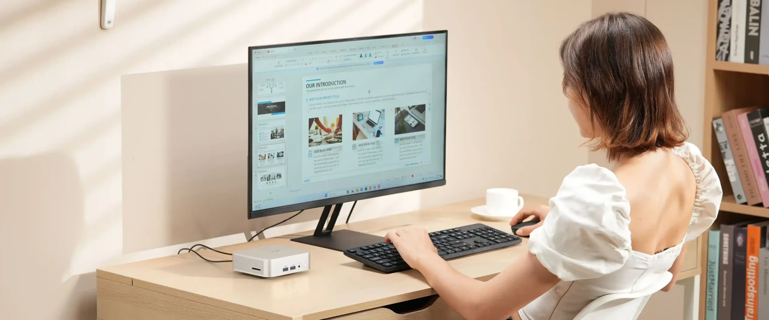 Lüfterlose Mini PC Ideal für das Homeoffice