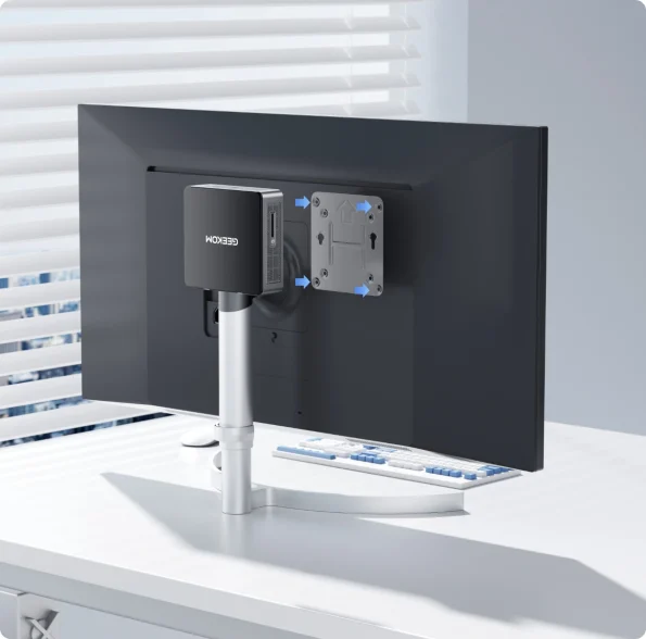 Lüfterlose Mini PC: VESA-Compatibel