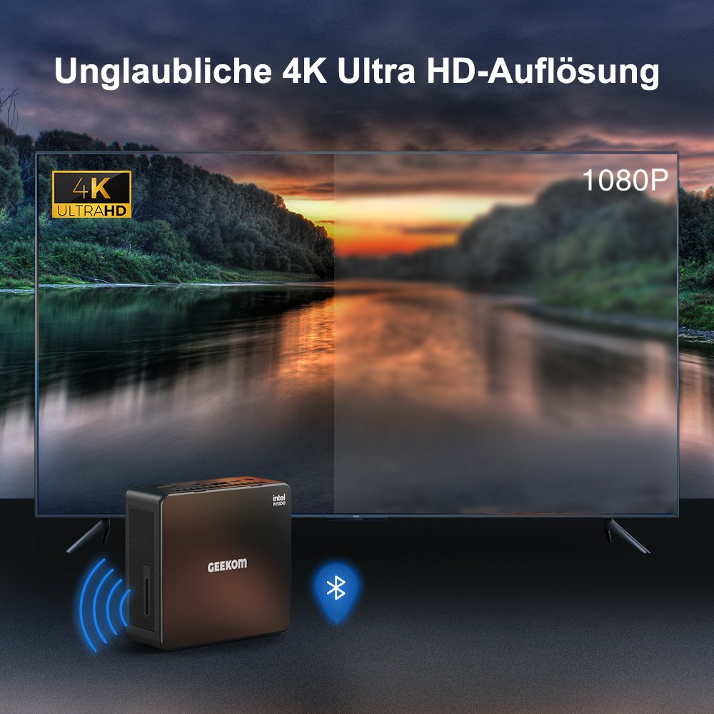 Unglaubliche 4K Ultra HD-Auflösung