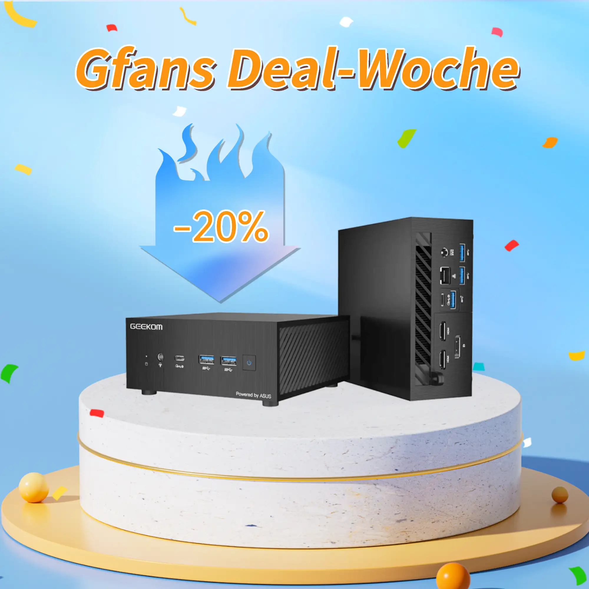 GEEKOM AS 6 AMD-Prozessoren der Serie Ryzen