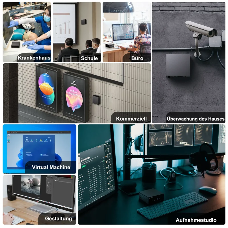 GEEKOM AS 5 Verwendung Szenarien