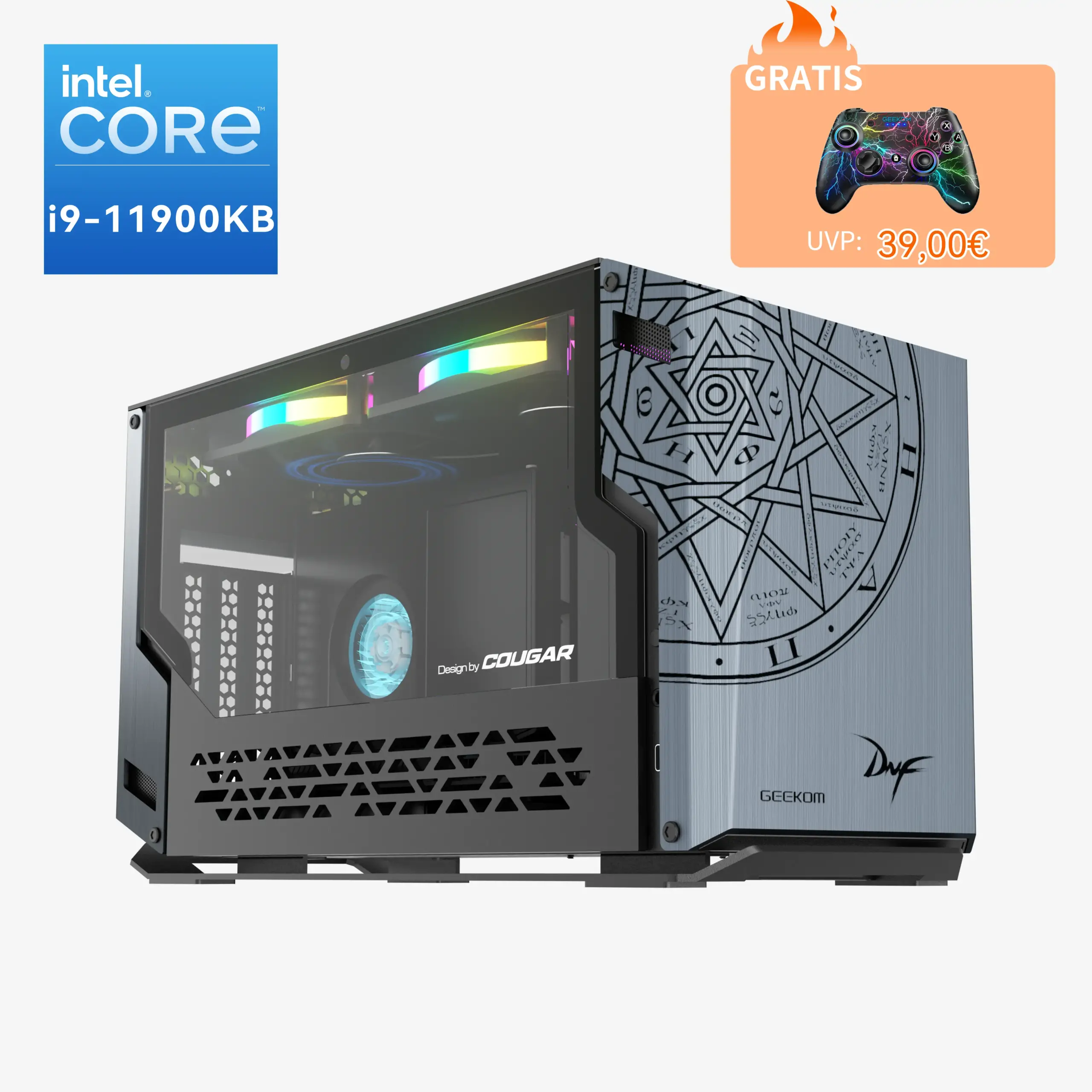 GEEKOM Mini FUN9 Intel Core i9-9980HK der 9. Generation