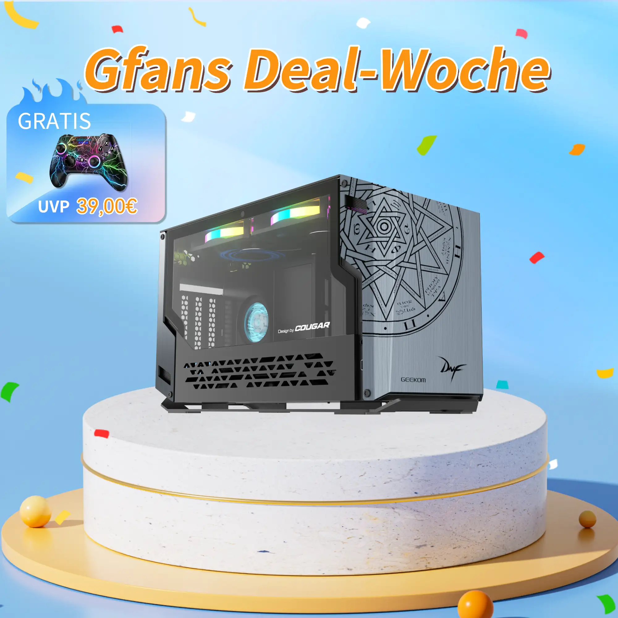 GEEKOM Mini FUN9 Intel Core i9-9980HK der 9. Generation