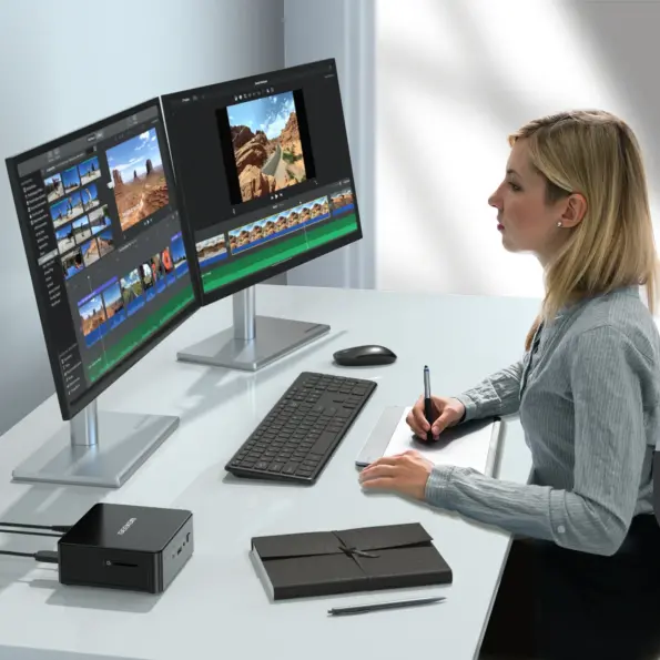 Mini IT8 doppelter bildschirm