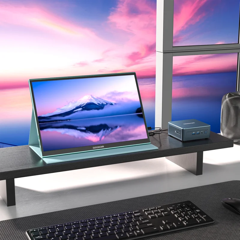 GEEKOM PM16 Tragbarer Monitor für Mini PC