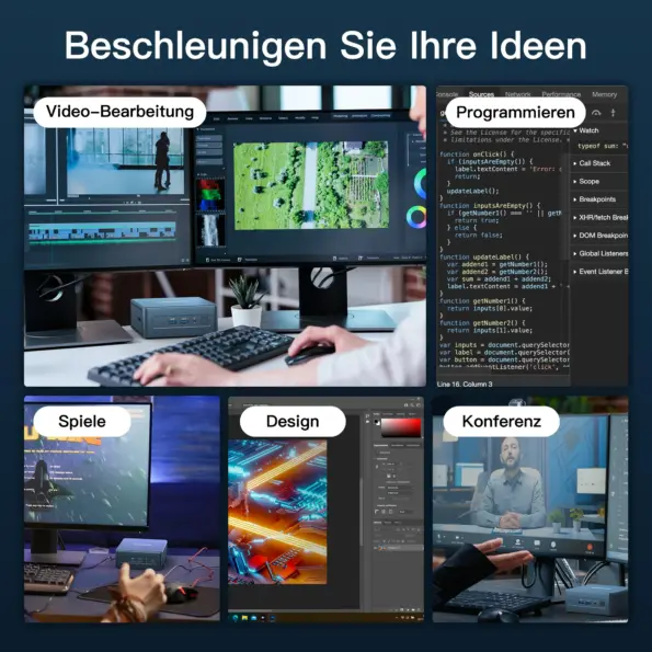 Vielseitiger Mini-PC