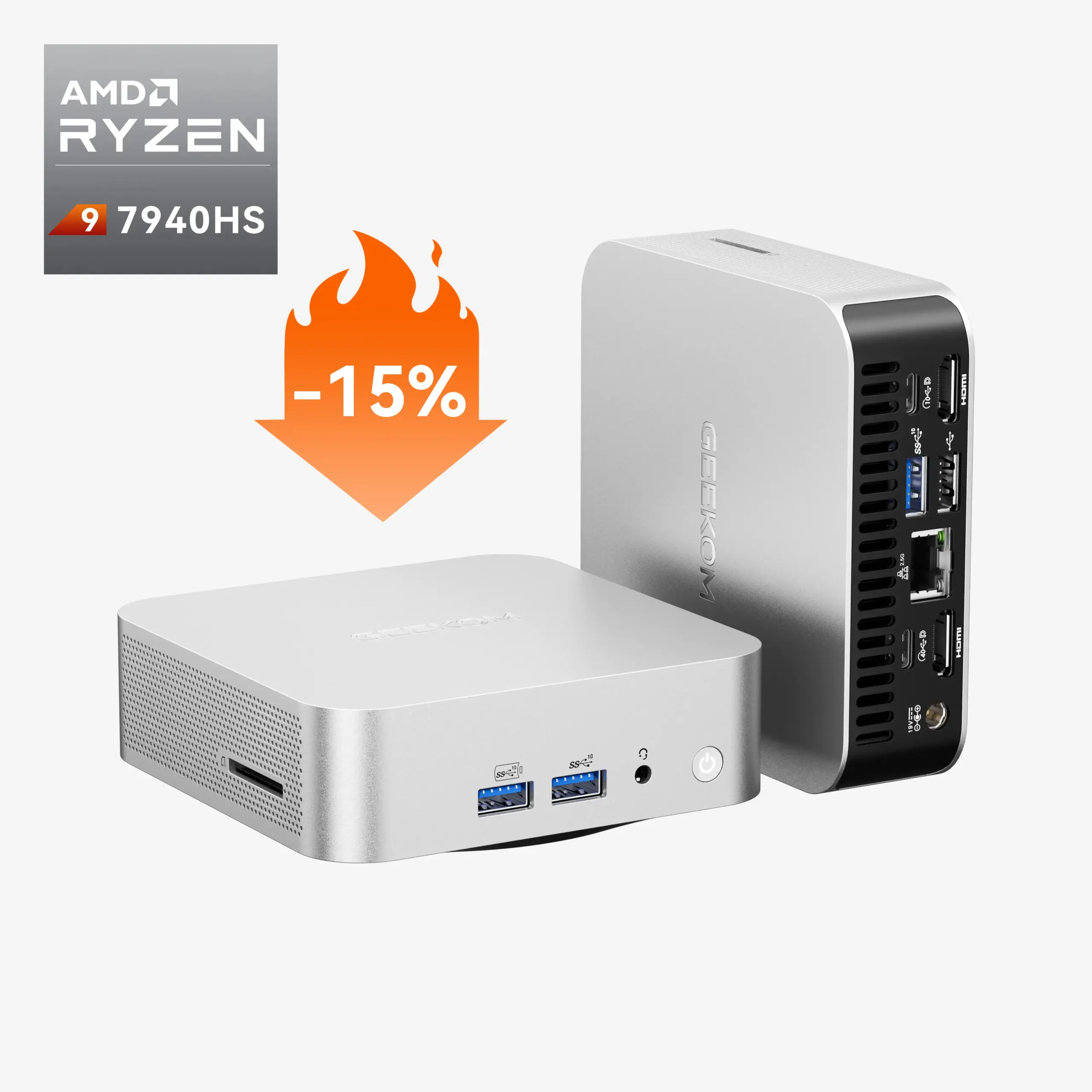 GEEKOM A7 AMD Ryzen™ 9 Mini PC