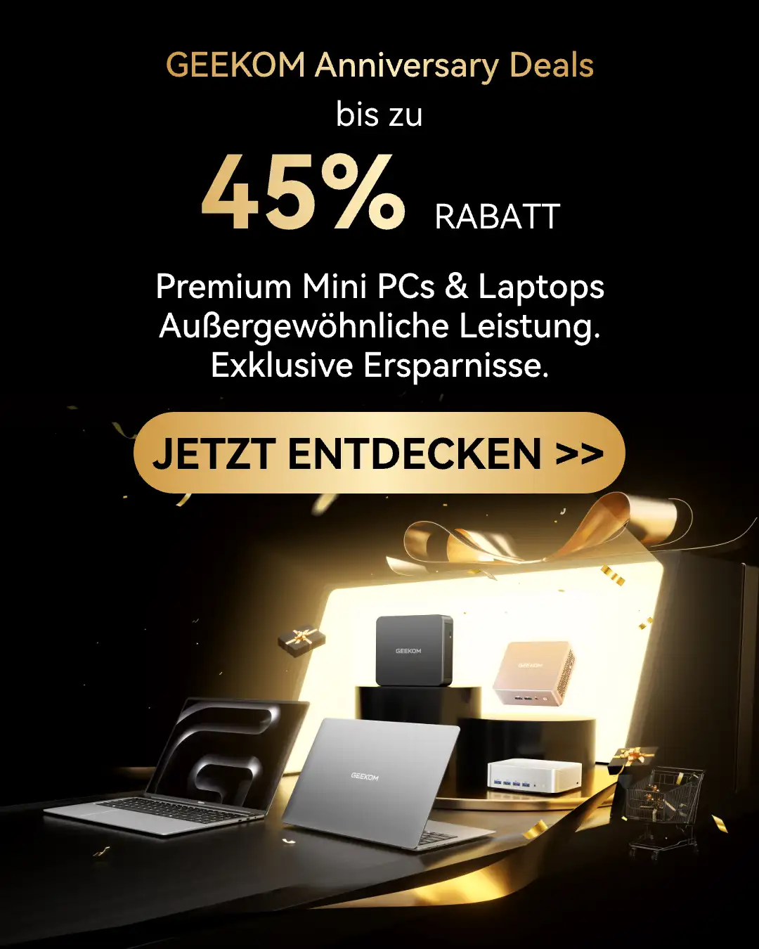Geekom jubilaeums sale