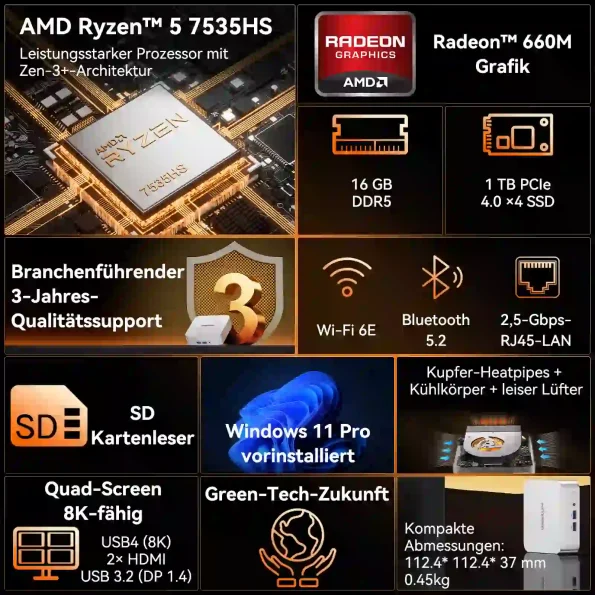 GEEKOM A7 2026 Edition Mini PC