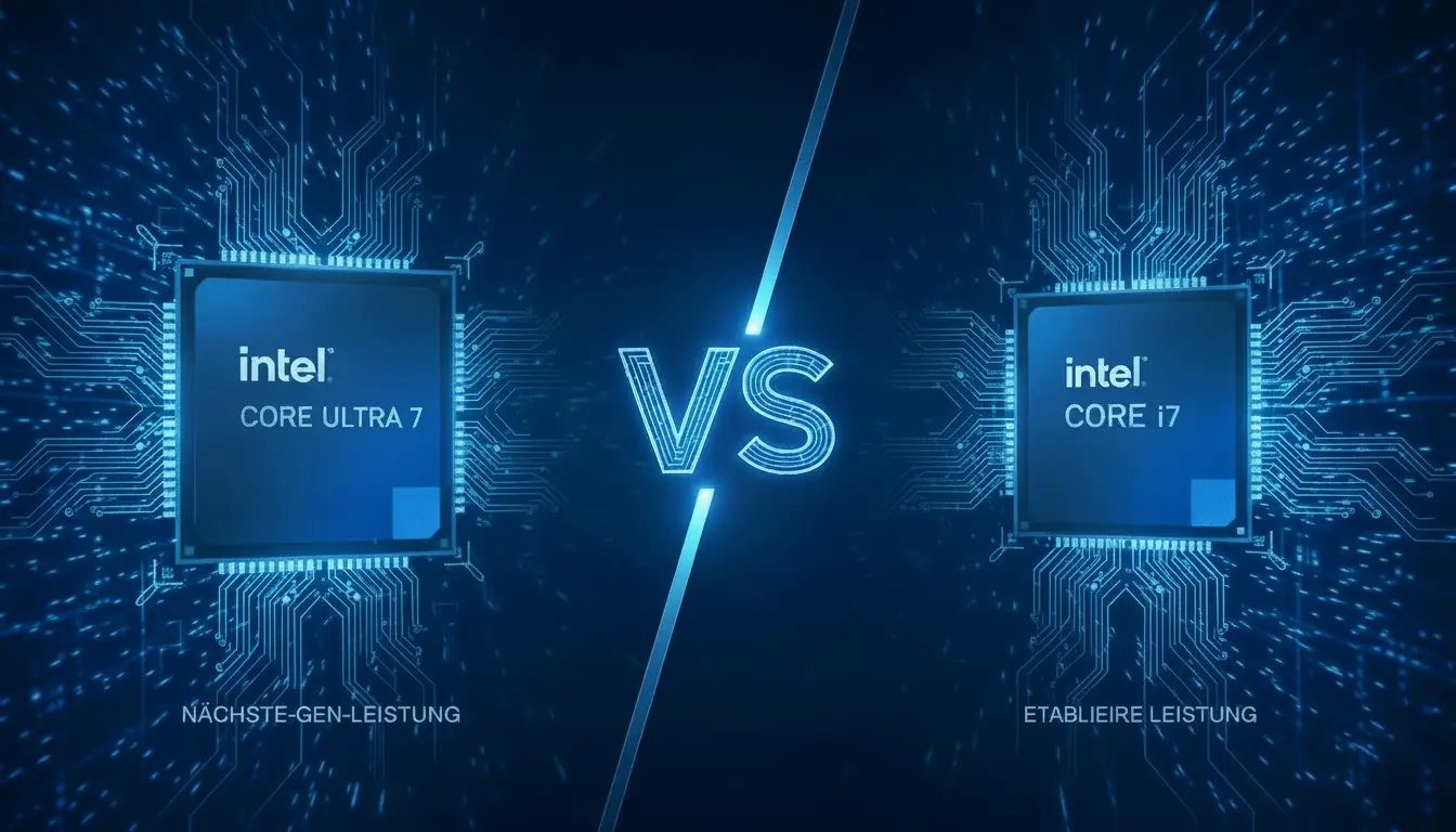Intel Core Ultra 7 vs i7