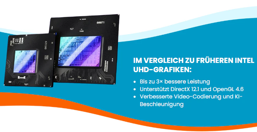 Intel Iris Xe Grafik: im Vergleich zu intel UHD-Grafiken