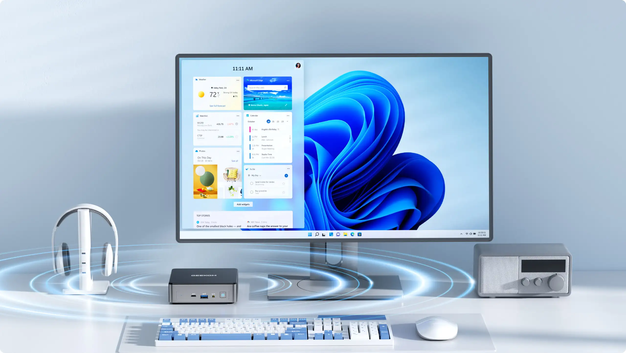 GEEKOM Mini PCs: Windows 11 schon vorinstalliert