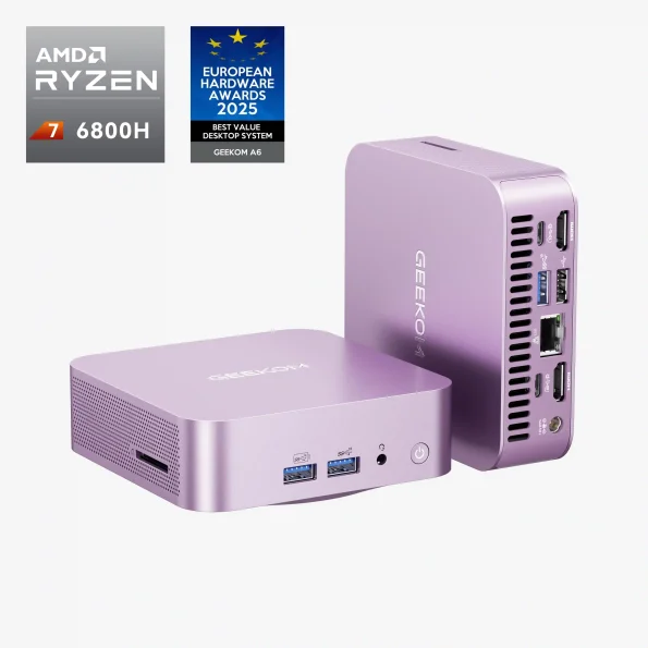 Geekom A6 Pink PC