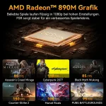 Geekom A9 MAX Mini PC mit AMD Ryzen AI 9 HX 370
