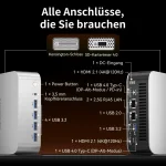 Geekom A9 MAX Mini PC mit AMD Ryzen AI 9 HX 370