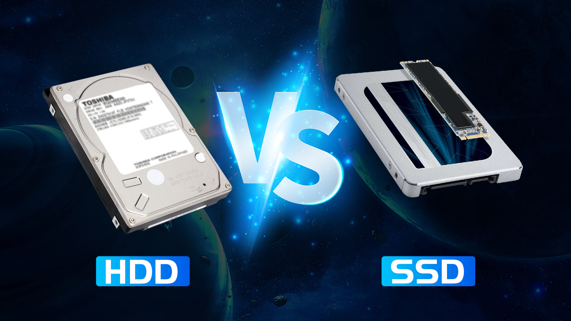 SSD vs. HDD