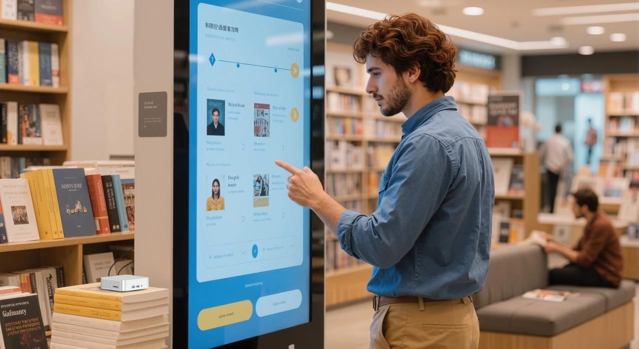A5 Pro Mini PC für Interaktive Infoterminals
