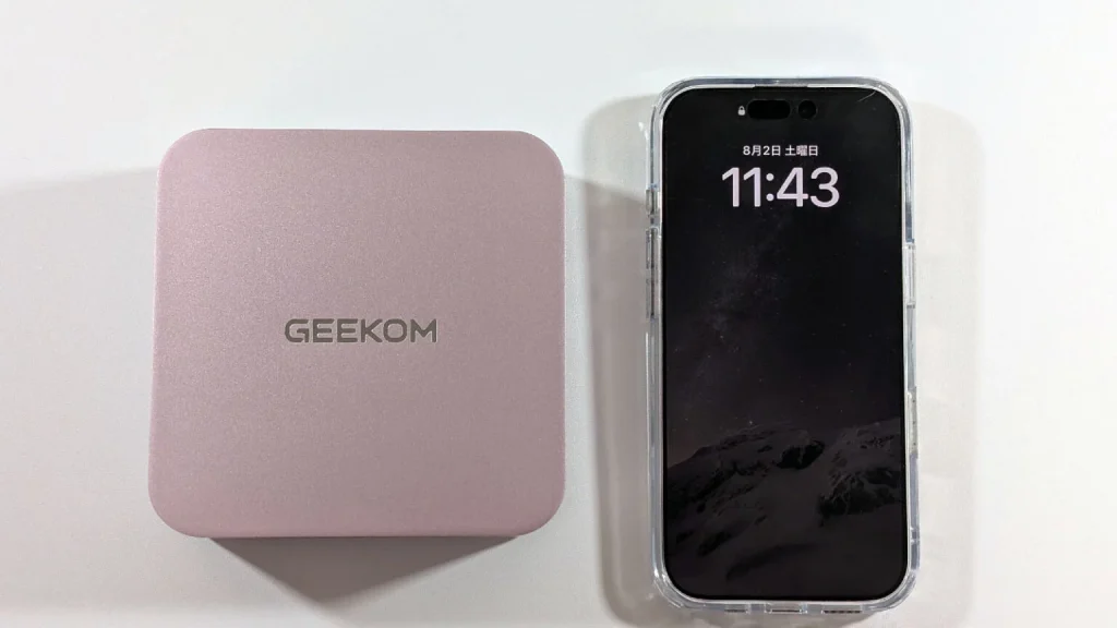 Geekom A6 Pink Größe
