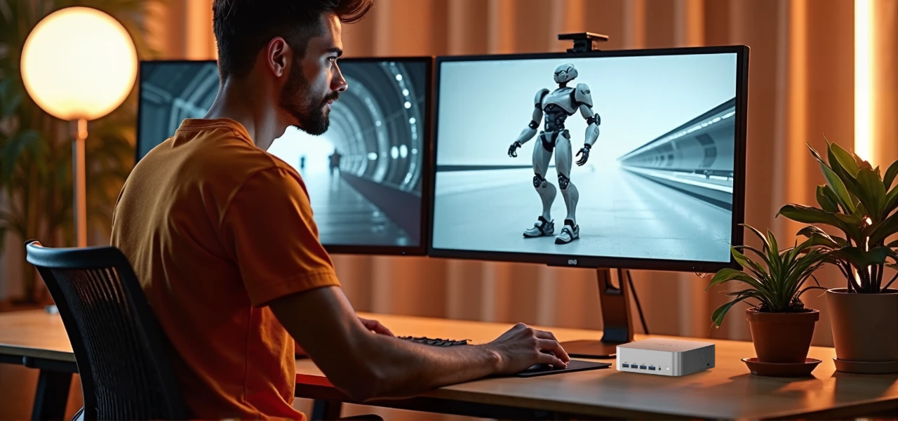Geekom A9 MAX Mini PC ist eine kreative Workstation.