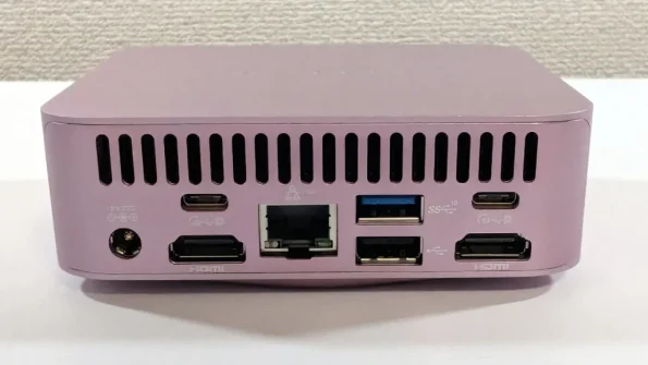 Mini PC Rückseite