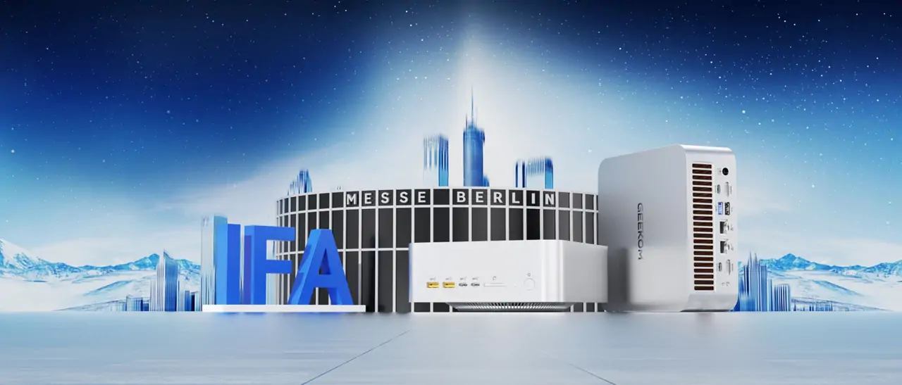 GEEKOM A9 Mega: Den Mini PC auf der IFA 2025 neu definieren