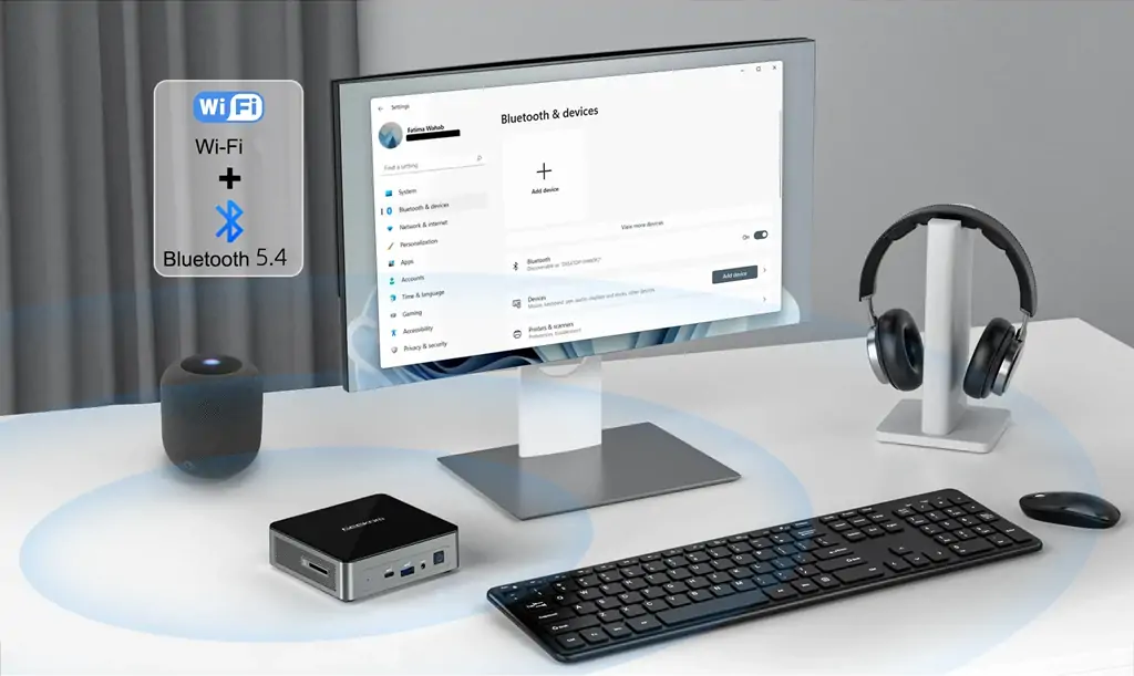 Geekom Mini PC mit Bluetooth 5.4