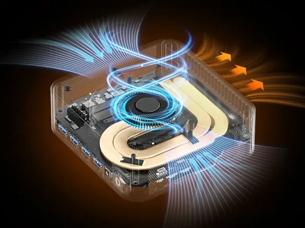 GEEKOMs IceBlast 2.0 Kühlsystem