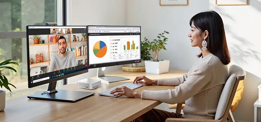 NPU-Leistung für Videokonferenzen und Kommunikation