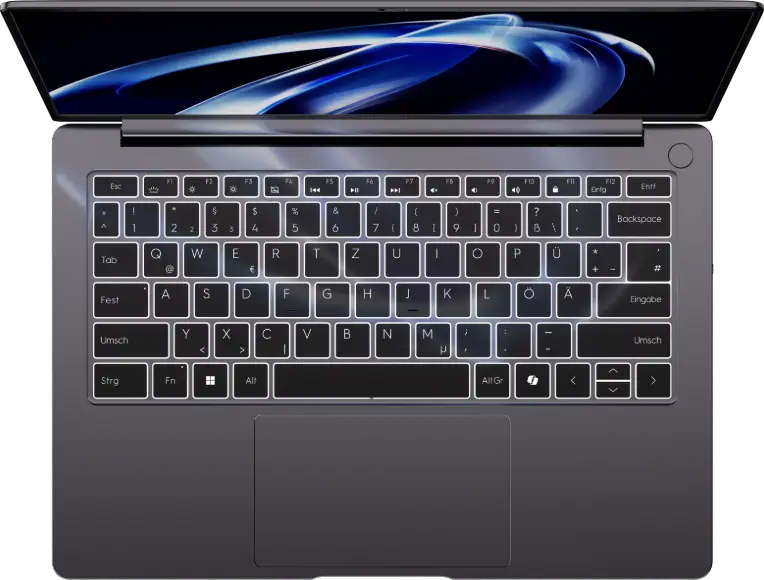 Hintergrundbeleuchtete Tastatur