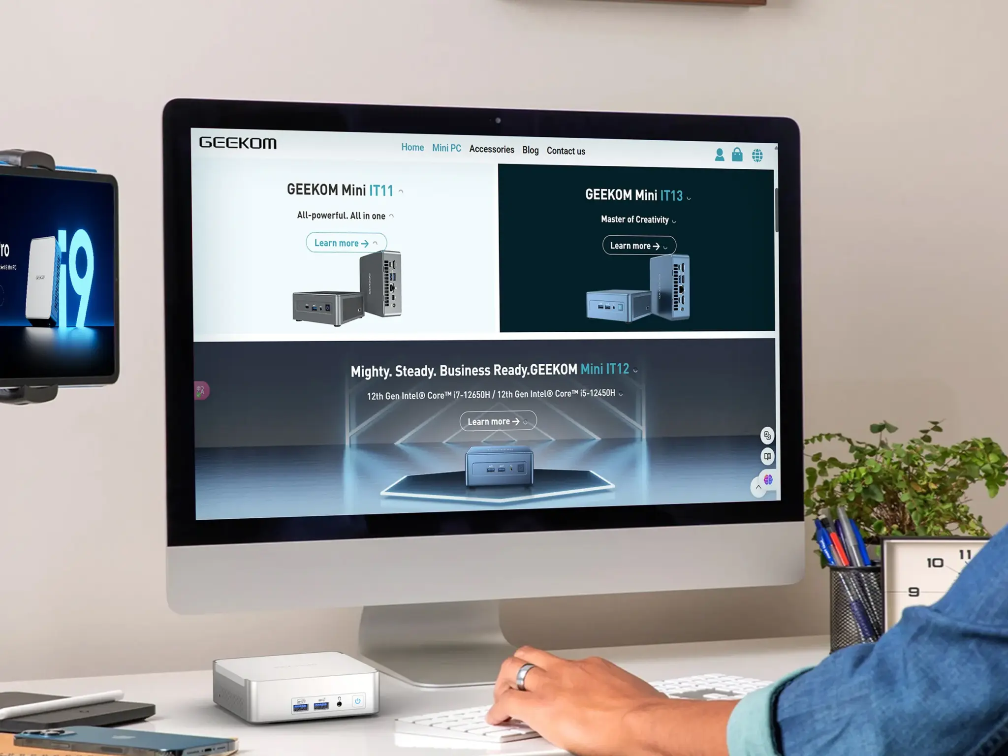 Geekom Mini PC mit Windows 11 Pro