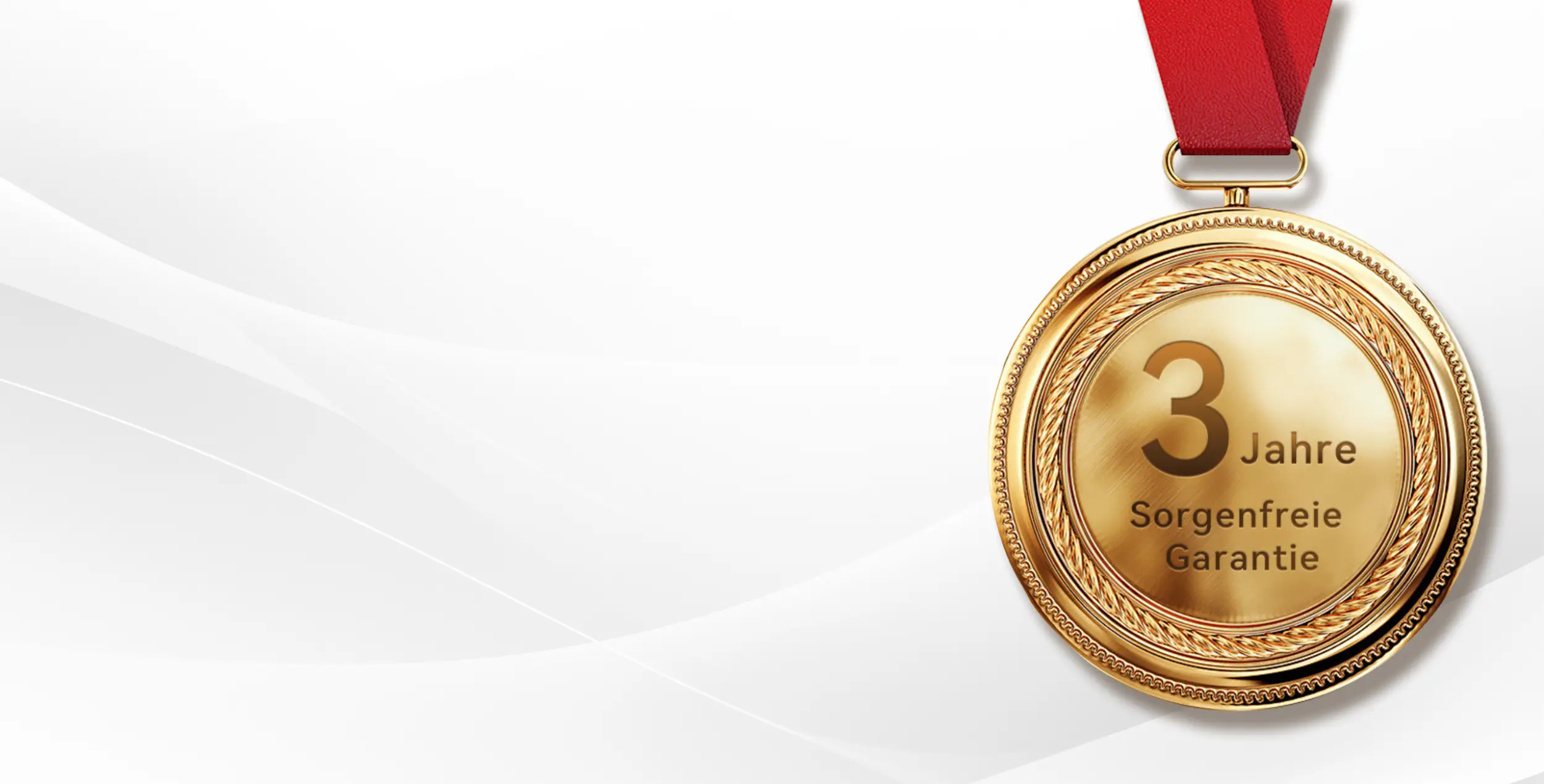 3 Jahre sorgenfreie Garantie