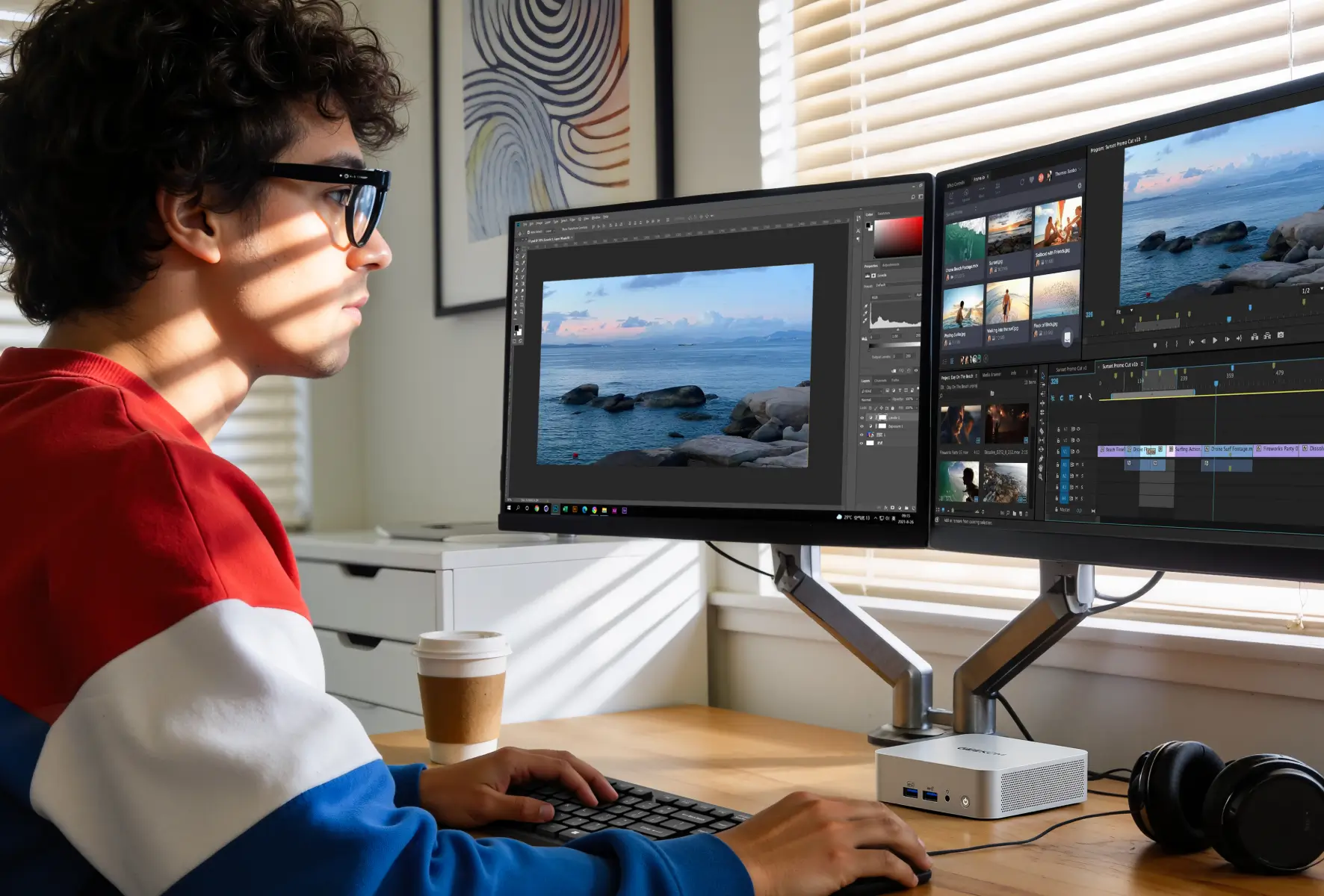 GEEKOM A5 Pro mini PC für Content Creator