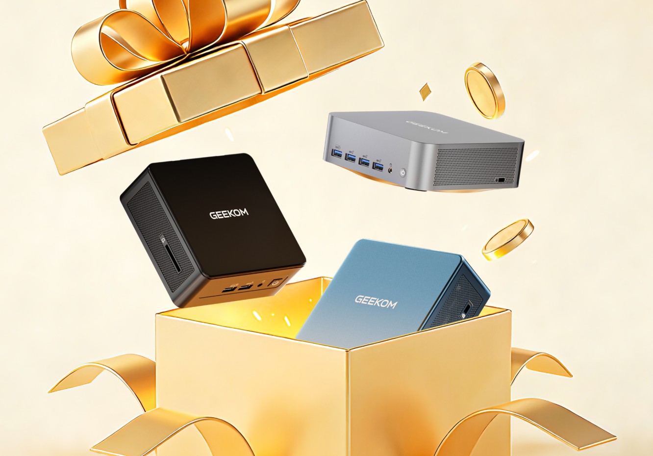 Geekom Mini PC Frühlings-Upgrade Bundle-Deals