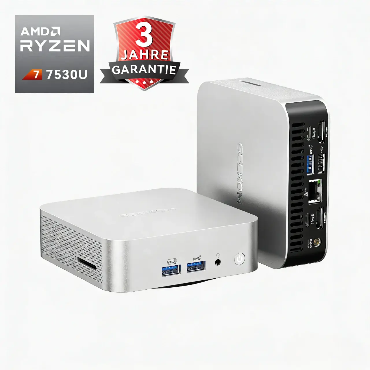 GEEKOM A5 Pro 2026 Edition Mini-PC | AMD R5-7530U