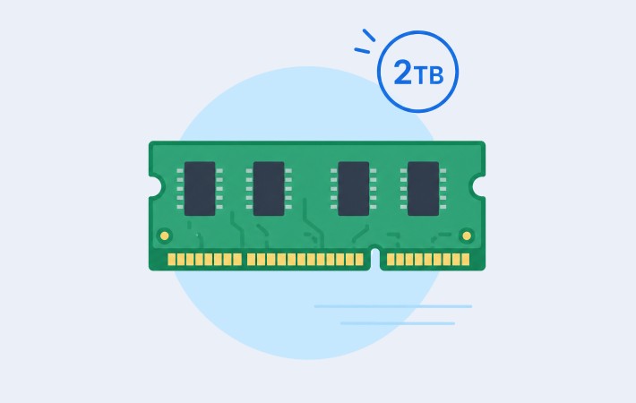 Windows 11 Pro mit Unterstützung für bis zu 2 TB RAM